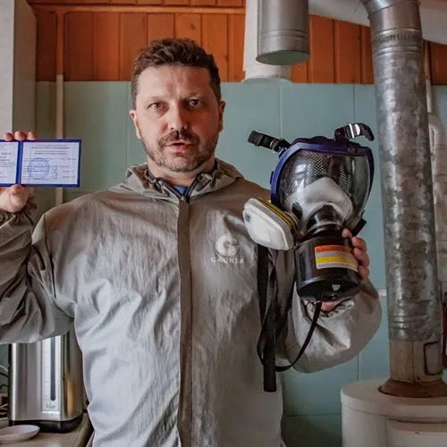 ФОТО Удаление плесени в Высоковске